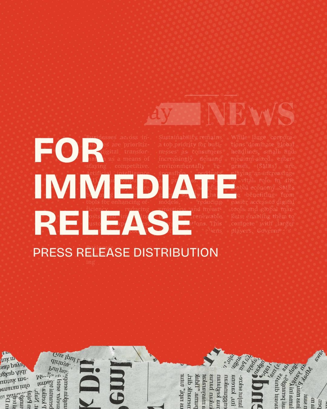 Read more about the article PRESS RELEASE SERVICES