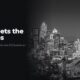 The Seattle skyline at night with Mount Rainier behind it, in black and white, beside the headline 5-0 meets the champs