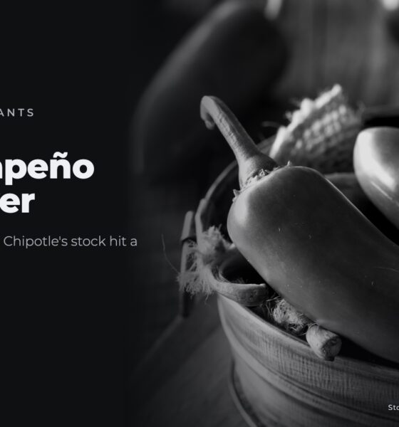 Green jalapeño peppers in a metal bowl, in black and white, beside the headline The jalapeño hangover
