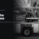 A fire truck parked inside a fire station, in black and white, beside the headline From the firehouse
