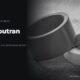 Two rolls of adhesive tape on a wooden surface, in black and white, beside the headline Profit outran sales