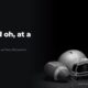 A football and helmet on a field under lights, in black and white, beside the headline Six and oh, at a price